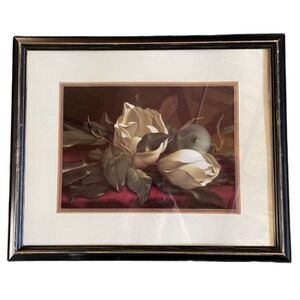 Giclee Print: Magnolia Still Life I Framed and Matted